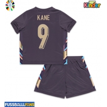 England Harry Kane #9 Auswärts Trikotsatz Kinder EM 2024 Kurzarm (+ Kurze Hosen)
